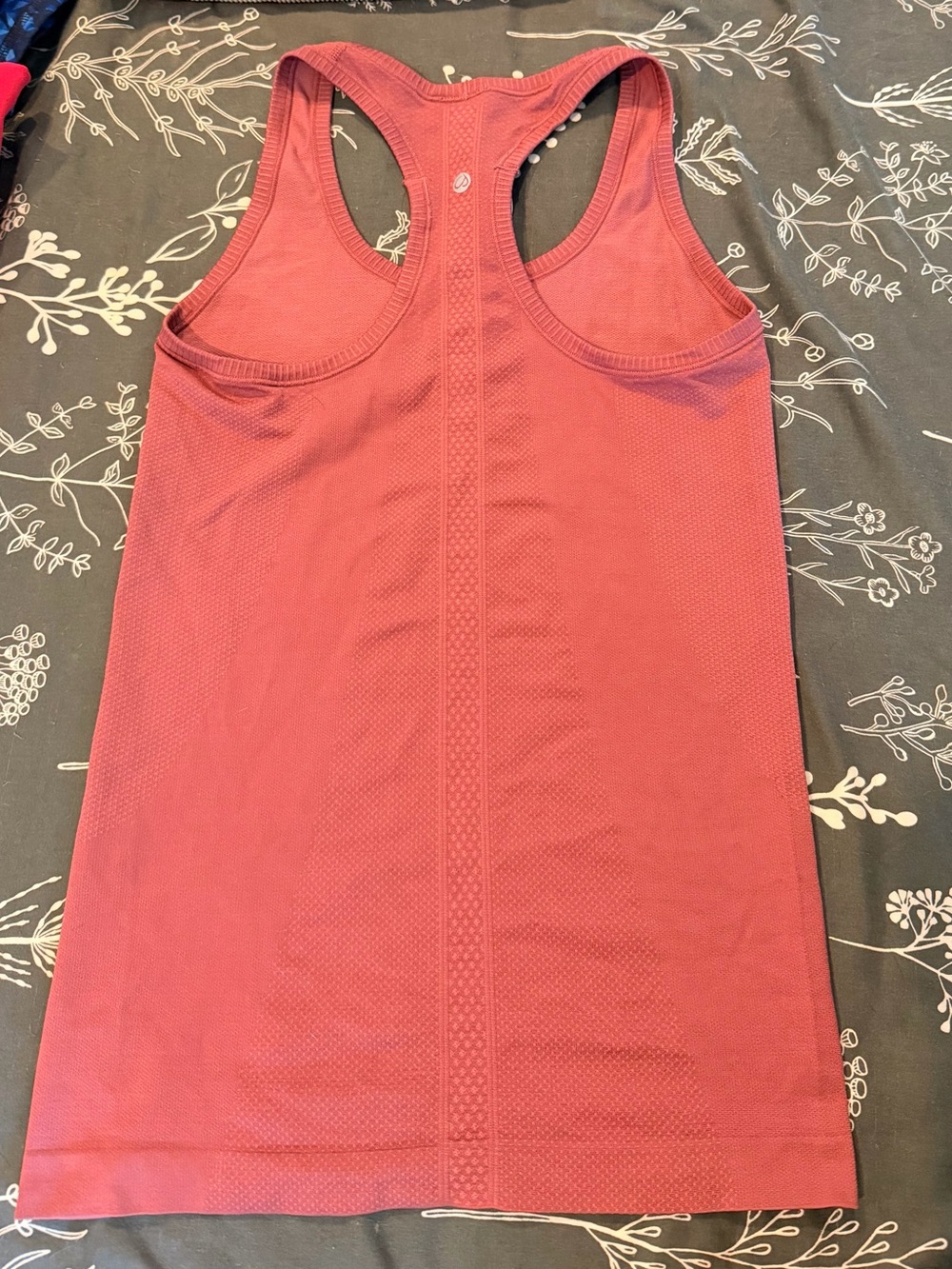CRZ YOGA Raspberry Racerback Seamless Tank - Picture 2 of 3